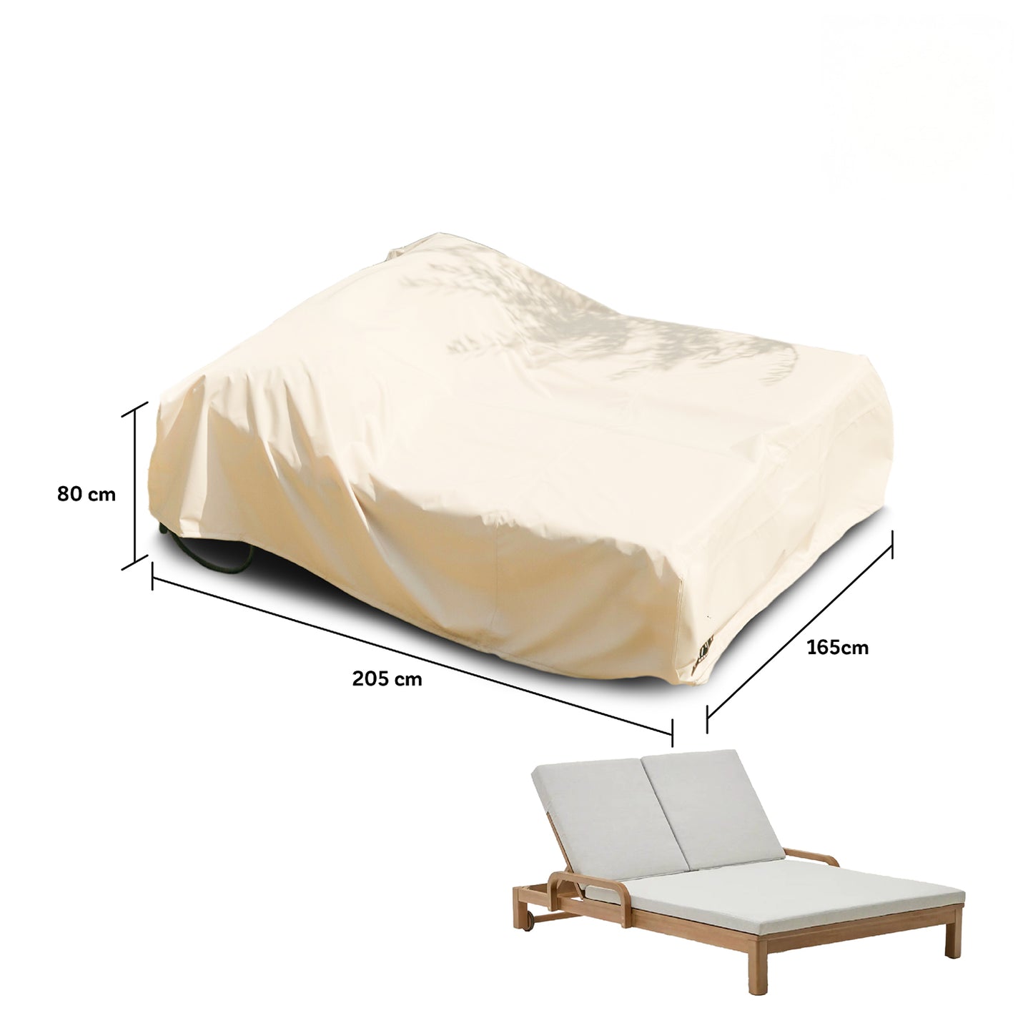 Funda para Reposera Impermeable - ProtecciΓ³n Muebles Terraza y JardΓn - WAGEN COVERS