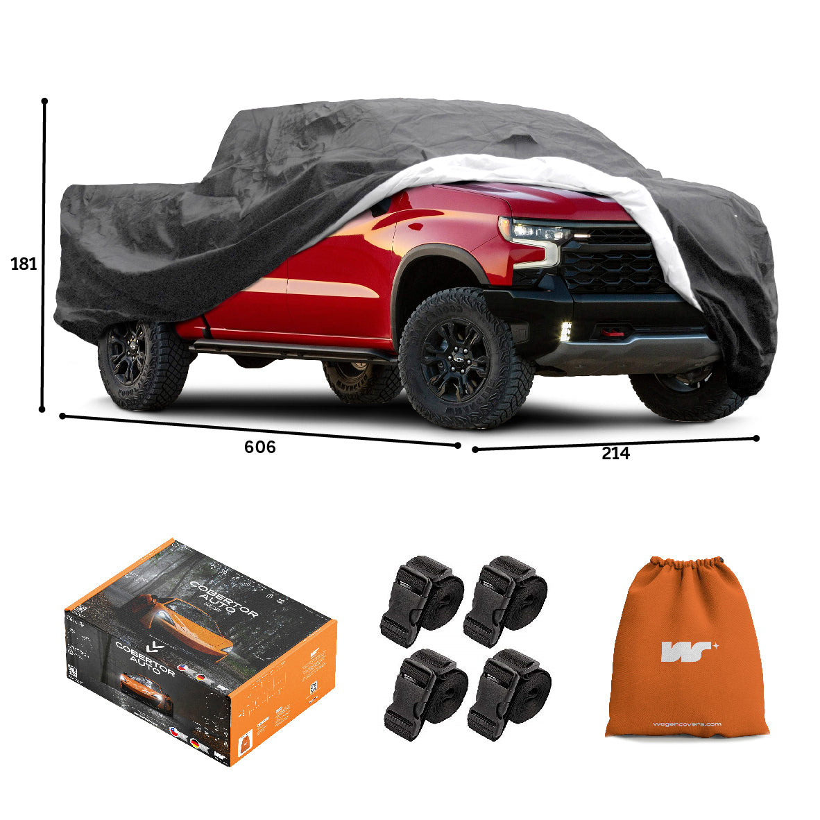 Funda para Auto Impermeable - Deluxe - WAGEN COVERS