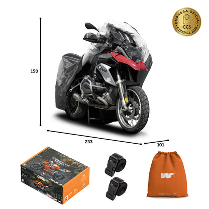 Funda para Moto Impermeable - Deluxe - WAGEN COVERS