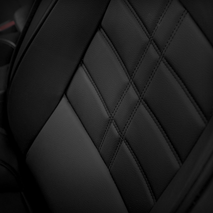 Fundas Asiento Auto Deluxe de Cuerina Adaptable - WAGEN COVERS