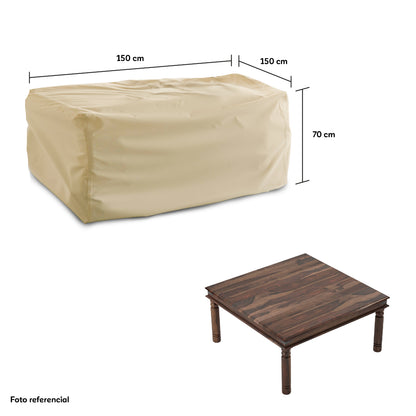 Funda para Mesa de Exterior Impermeable - Protección Mesas Jardín y Terraza - WAGEN COVERS