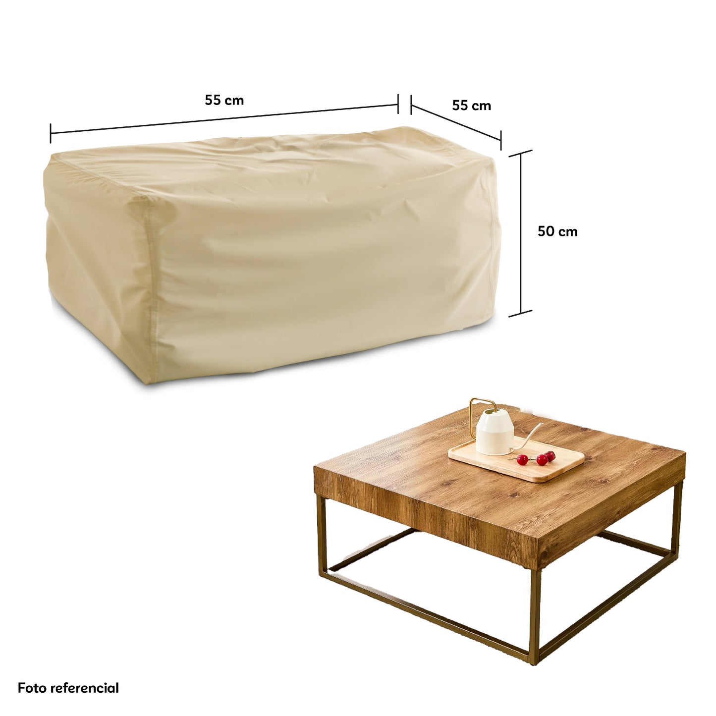 Funda para Mesa de Exterior Impermeable - Protección Mesas Jardín y Terraza - WAGEN COVERS