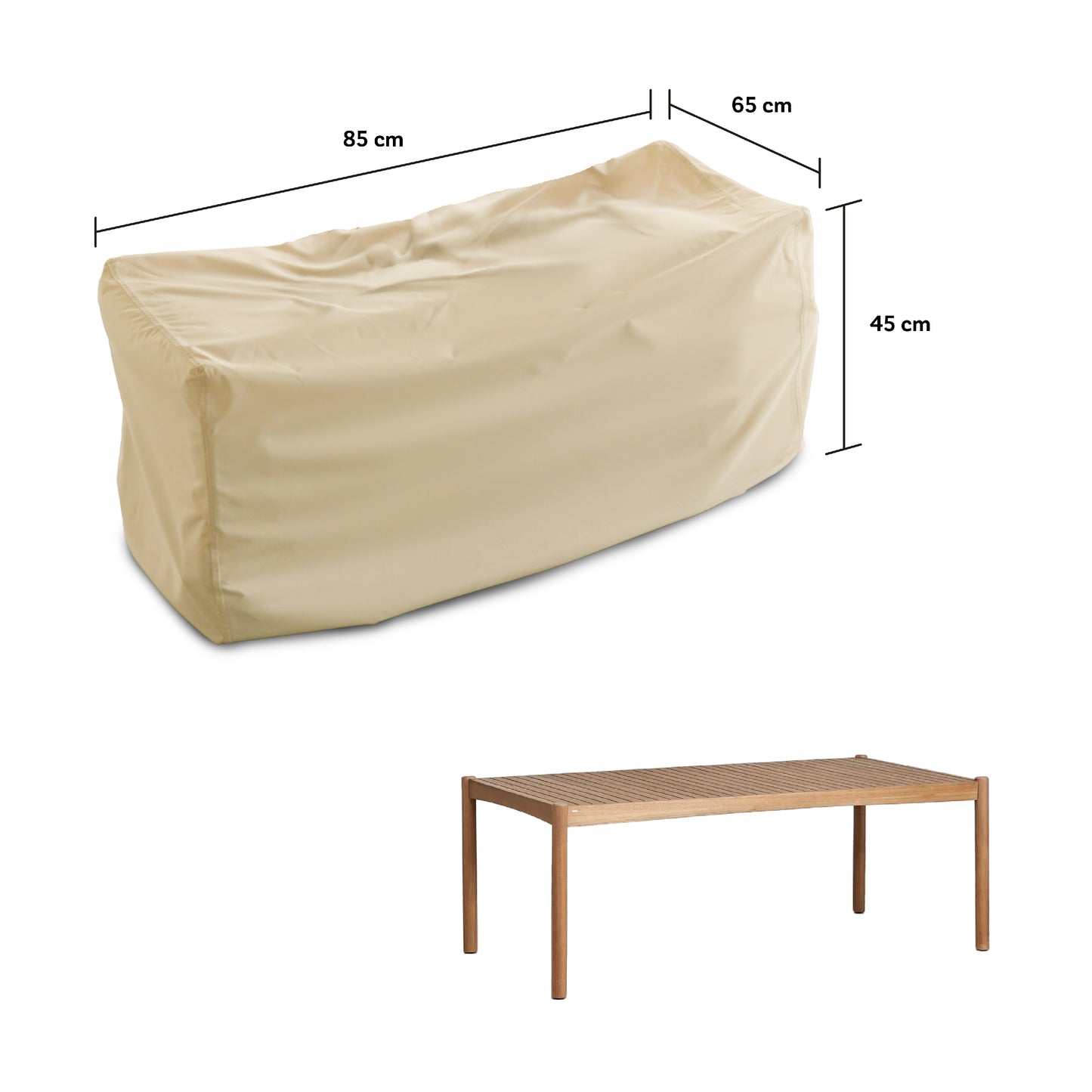 Funda para Mesa de Exterior Impermeable - Protección Mesas Jardín y Terraza - WAGEN COVERS
