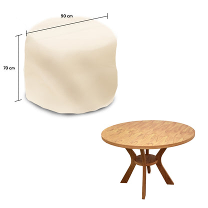 Funda para Mesa de Exterior Impermeable - Protección Mesas Jardín y Terraza - WAGEN COVERS