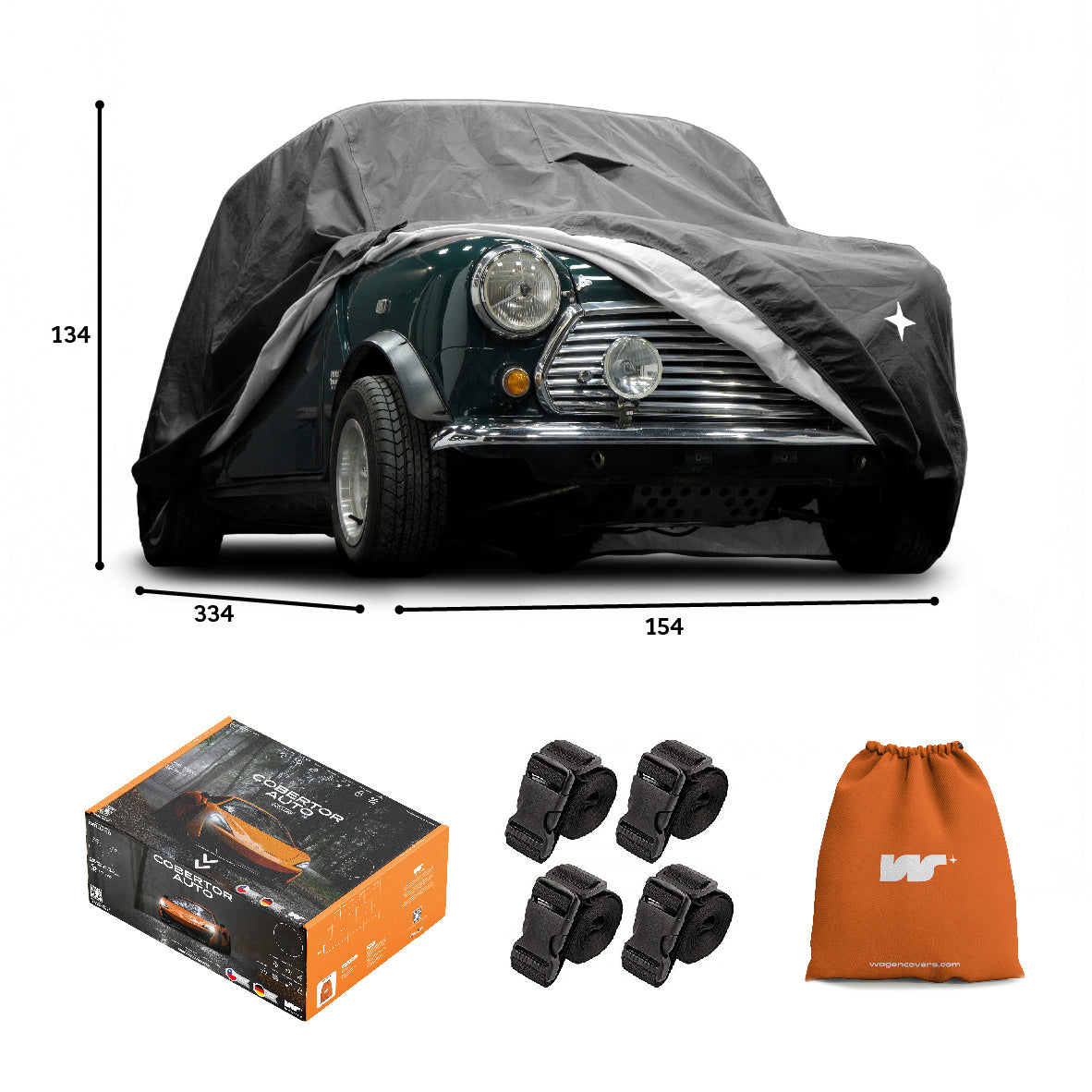 Funda para Auto Impermeable - Deluxe - WAGEN COVERS