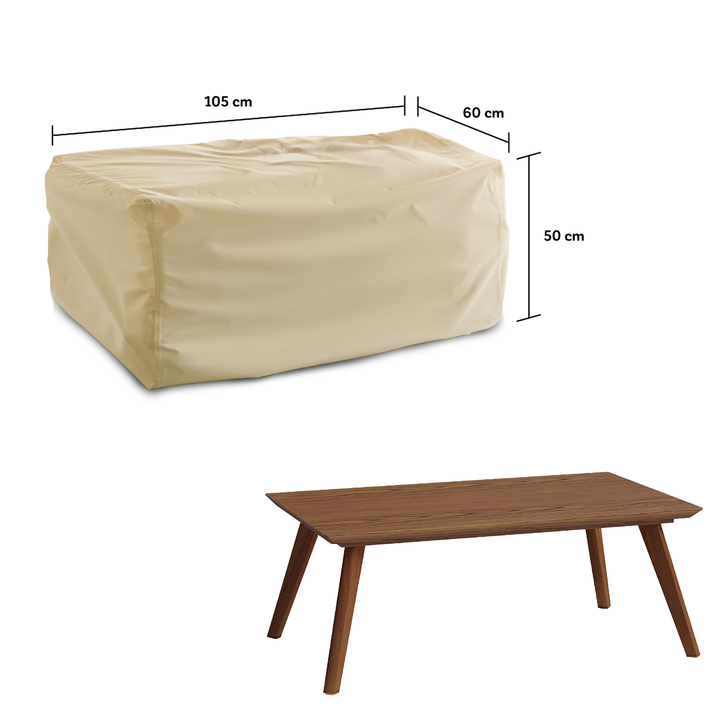 Funda para Mesa de Exterior Impermeable - Protección Mesas Jardín y Terraza - WAGEN COVERS