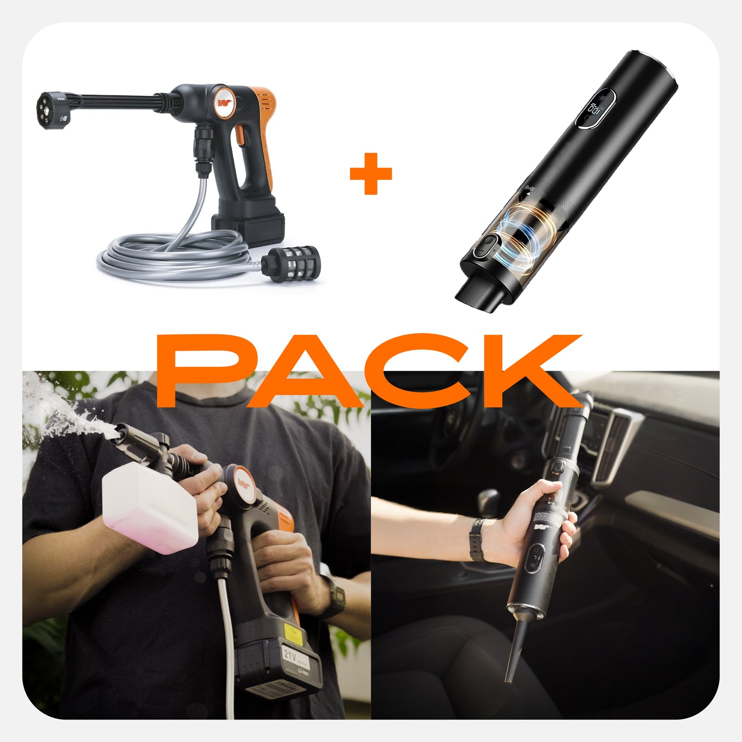 Pack Hidrolavadora + Aspiradora (20% OFF) - WAGEN COVERS
