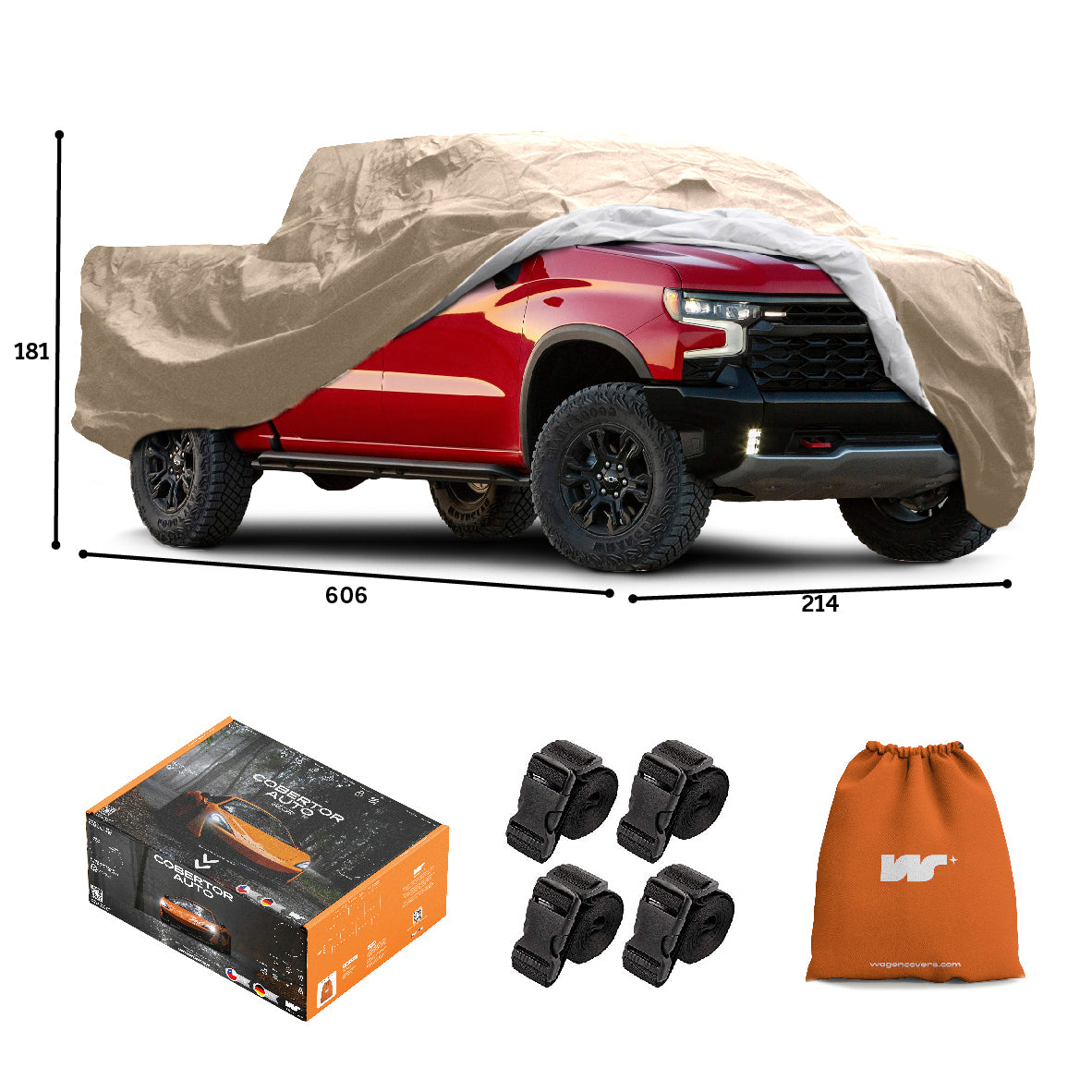Funda para Auto Impermeable - Deluxe - WAGEN COVERS