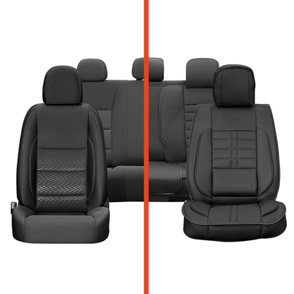 Fundas Asiento Auto Deluxe de Cuerina Adaptable - WAGEN COVERS
