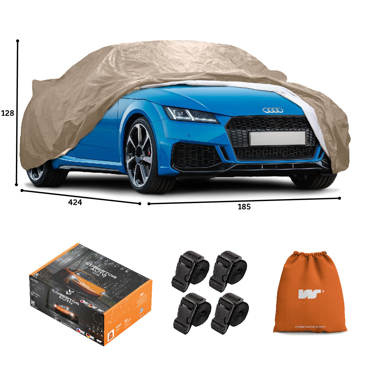Funda para Auto Impermeable - Deluxe - WAGEN COVERS