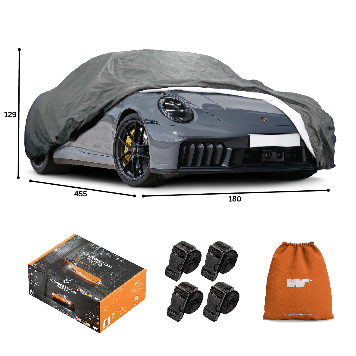 Funda para Auto Impermeable - Deluxe - WAGEN COVERS