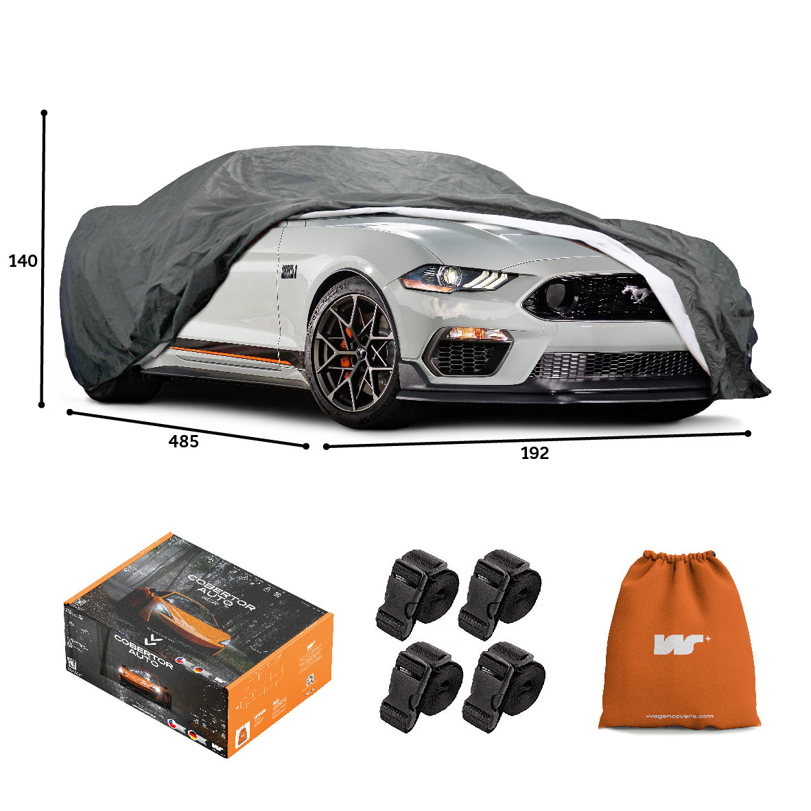 Funda para Auto Impermeable - Deluxe - WAGEN COVERS