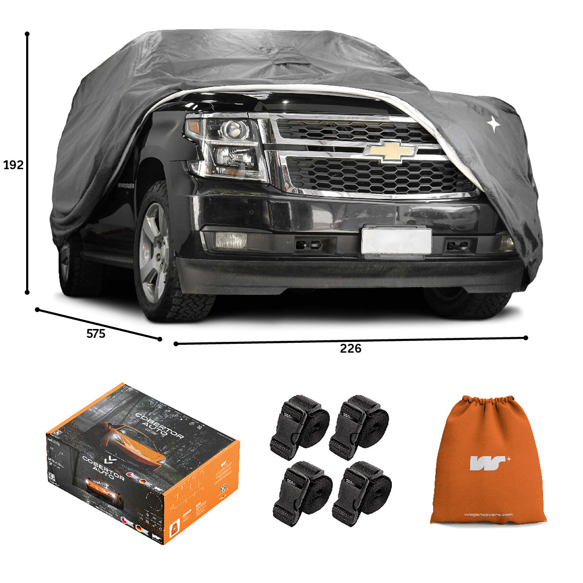 Funda para Auto Impermeable - Deluxe - WAGEN COVERS