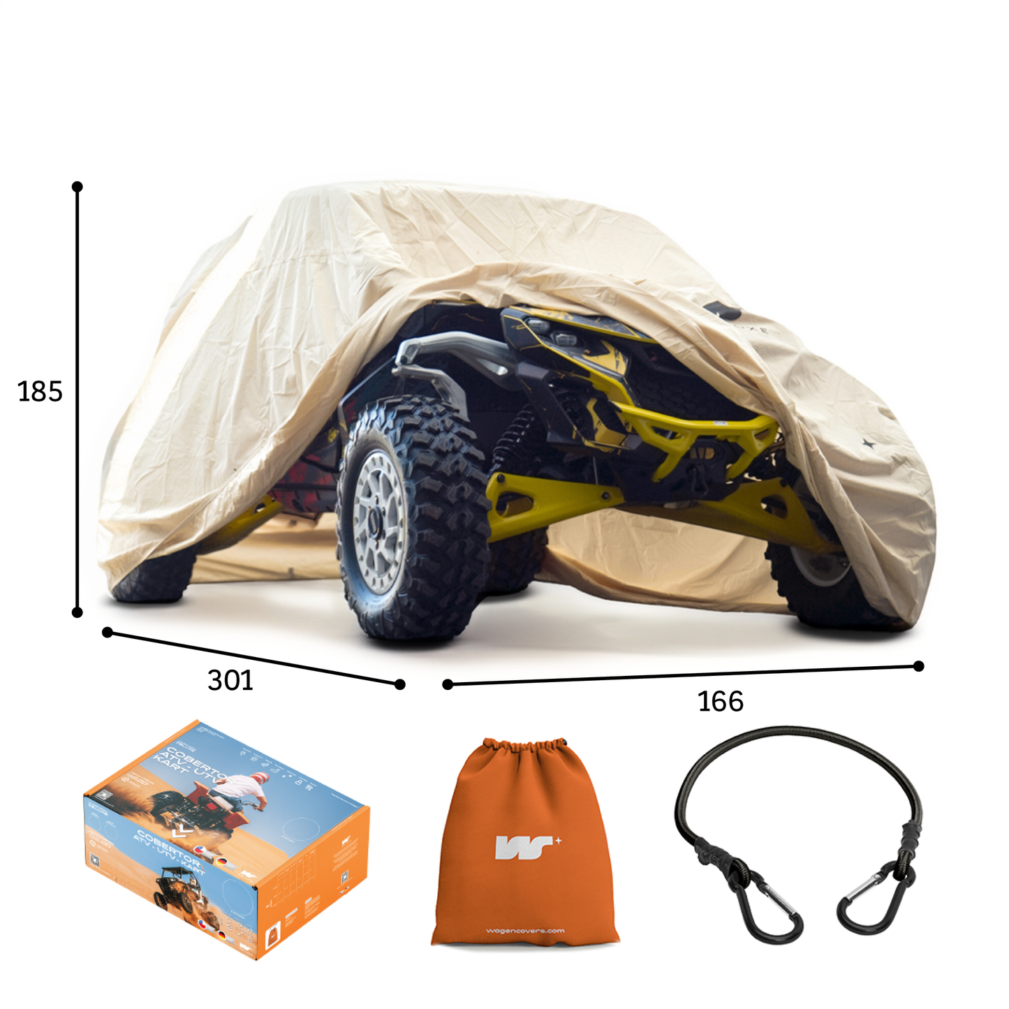 Funda para UTV Buggy Impermeable - Deluxe - WAGEN COVERS